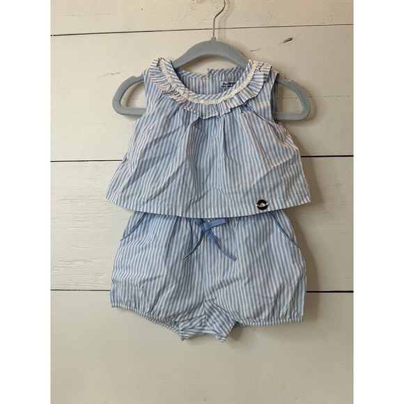 MAYORAL - Stripe Playsuit - Neon
